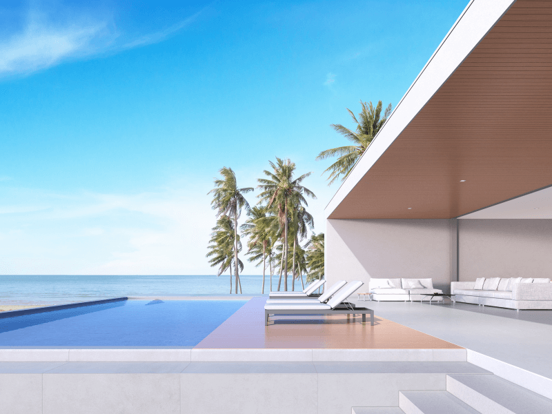 foto-de-casa-en-el-caribe-con-palmera-y-piscina-Propiedades-en-el-Caribe-Propiedades-en-el-Caribe